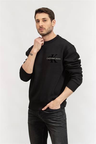 Calvin Klein Erkek Bisiklet Yaka Sweatshirt