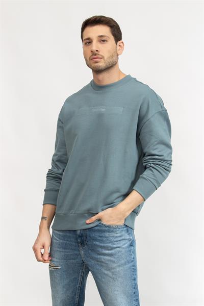 Calvin Klein Erkek Bisiklet Yaka Sweatshirt