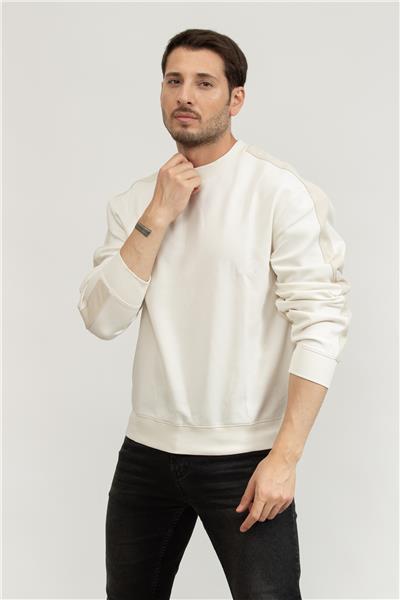 Calvin Klein Erkek Bisiklet Yaka Sweatshirt
