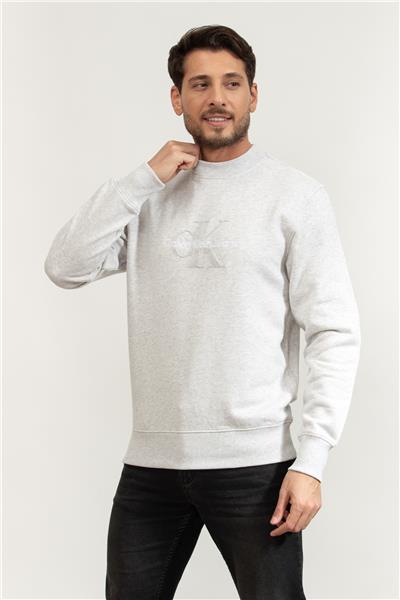 Calvin Klein Erkek Bisiklet Yaka Sweatshirt