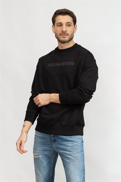 Calvin Klein Erkek Bisiklet Yaka Sweatshirt