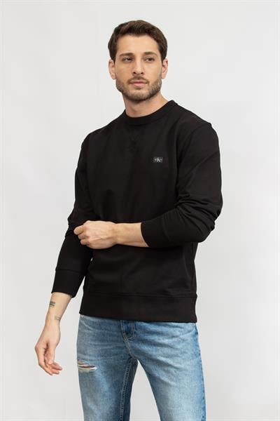 Calvin Klein Erkek Bisiklet Yaka Sweatshirt
