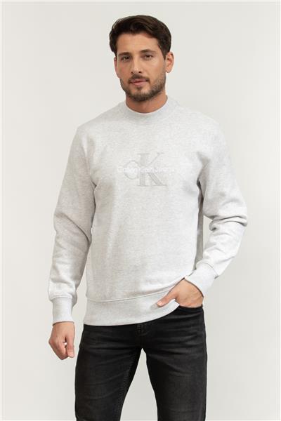 Calvin Klein Erkek Bisiklet Yaka Sweatshirt