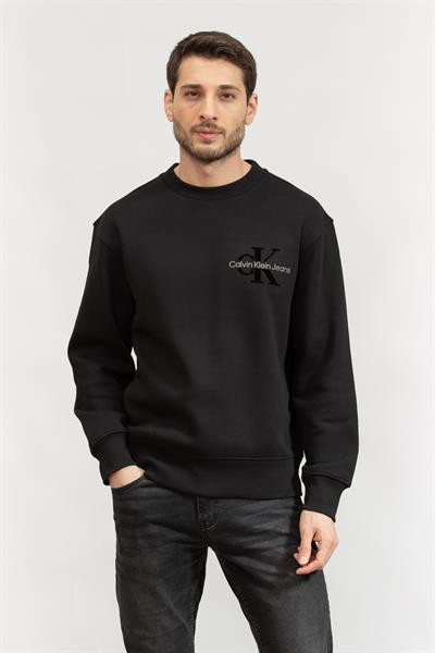 Calvin Klein Erkek Bisiklet Yaka Sweatshirt