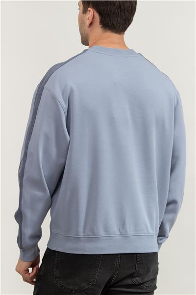 Calvin Klein Erkek Bisiklet Yaka Sweatshirt
