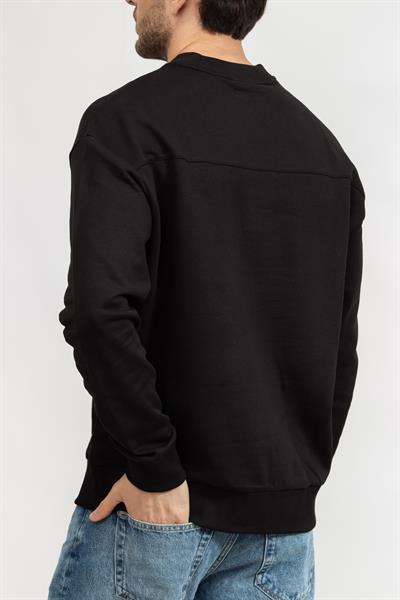 Calvin Klein Erkek Bisiklet Yaka Sweatshirt