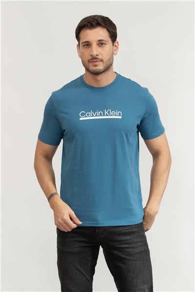 Calvin Klein Erkek Bisiklet Yaka T-Shirt