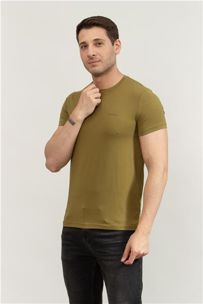 Calvin Klein Erkek Bisiklet Yaka T-Shirt