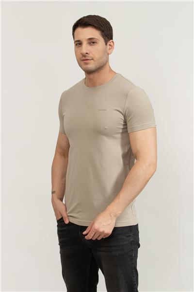 Calvin Klein Erkek Bisiklet Yaka T-Shirt