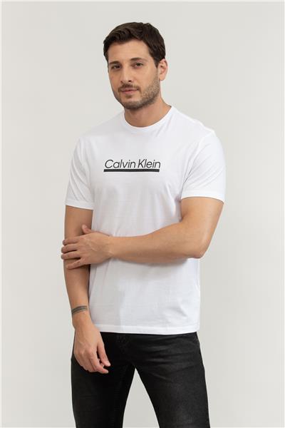 Calvin Klein Erkek Bisiklet Yaka T-Shirt