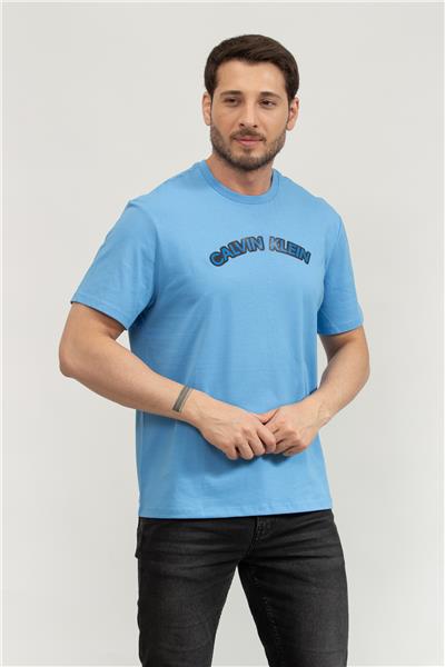 Calvin Klein Erkek Bisiklet Yaka T-Shirt