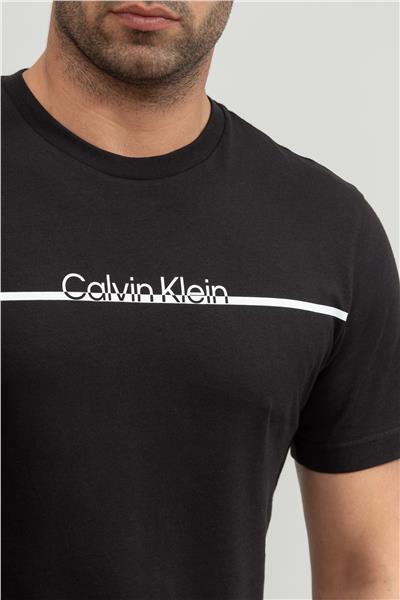 Calvin Klein Erkek Bisiklet Yaka T-Shirt