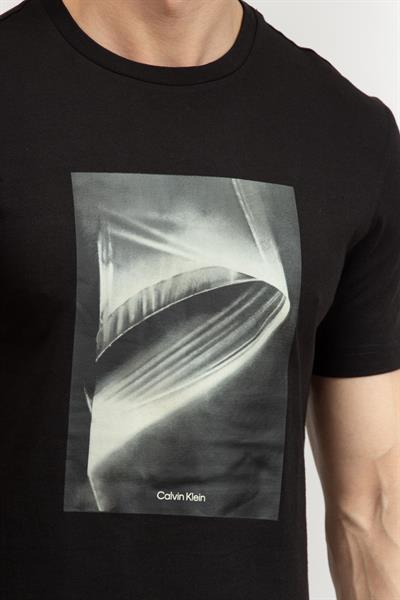 Calvin Klein Erkek Bisiklet Yaka T-Shirt