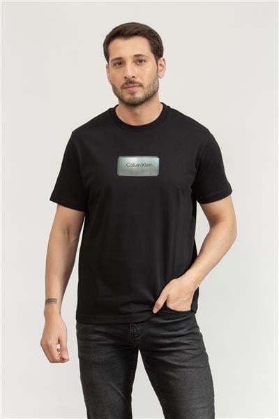 Calvin Klein Erkek Bisiklet Yaka T-Shirt