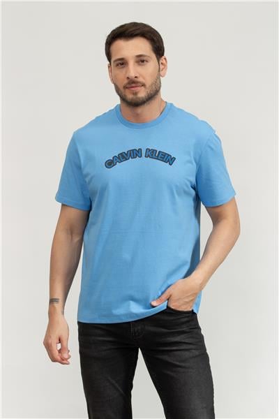 Calvin Klein Erkek Bisiklet Yaka T-Shirt