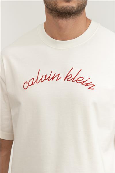 Calvin Klein Erkek Bisiklet Yaka T-Shirt
