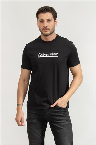 Calvin Klein Erkek Bisiklet Yaka T-Shirt