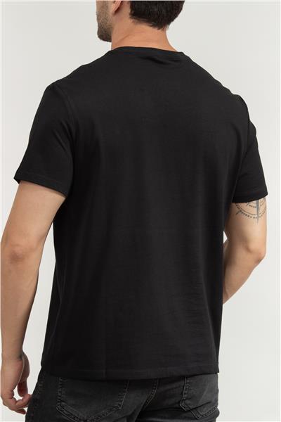 Calvin Klein Erkek Bisiklet Yaka T-Shirt Siyah