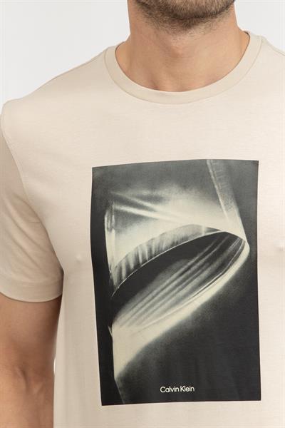 Calvin Klein Erkek Bisiklet Yaka T-Shirt