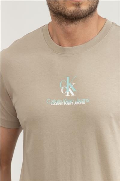 Calvin Klein Erkek Bisiklet Yaka T-Shirt