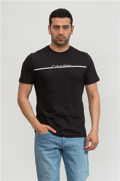 Calvin Klein Erkek Bisiklet Yaka T-Shirt