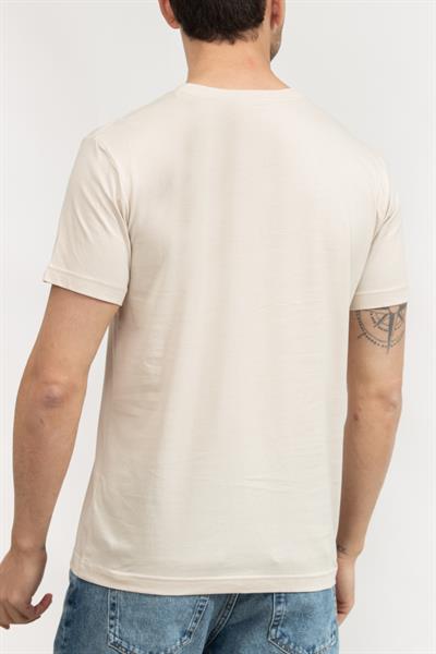 Calvin Klein Erkek Bisiklet Yaka T-Shirt Gri