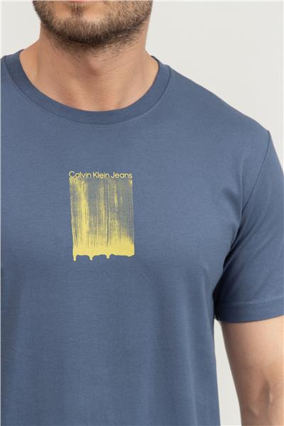 Calvin Klein Erkek Bisiklet Yaka T-Shirt