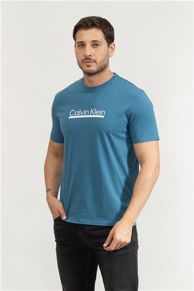 Calvin Klein Erkek Bisiklet Yaka T-Shirt