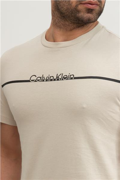 Calvin Klein Erkek Bisiklet Yaka T-Shirt