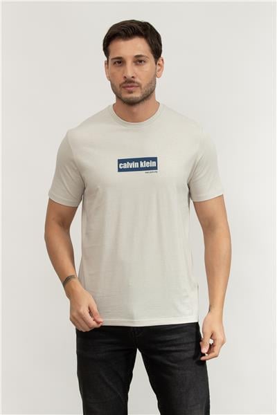Calvin Klein Erkek Bisiklet Yaka T-Shirt