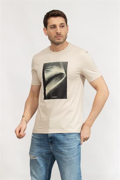 Calvin Klein Erkek Bisiklet Yaka T-Shirt