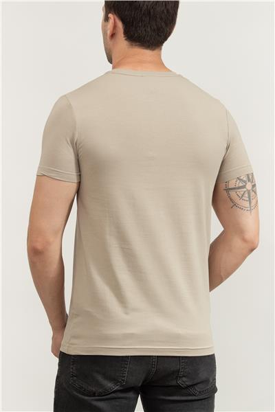 Calvin Klein Erkek Bisiklet Yaka T-Shirt