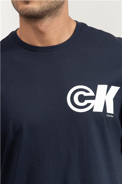 Calvin Klein Erkek Bisiklet Yaka T-Shirt