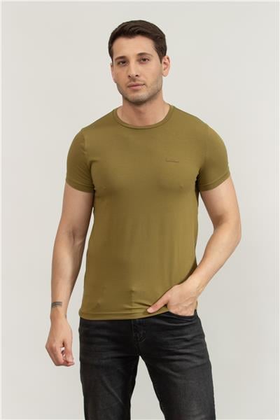 Calvin Klein Erkek Bisiklet Yaka T-Shirt