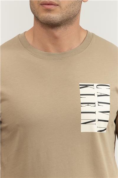 Calvin Klein Erkek Bisiklet Yaka T-Shirt