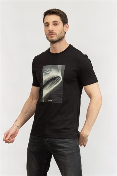 Calvin Klein Erkek Bisiklet Yaka T-Shirt