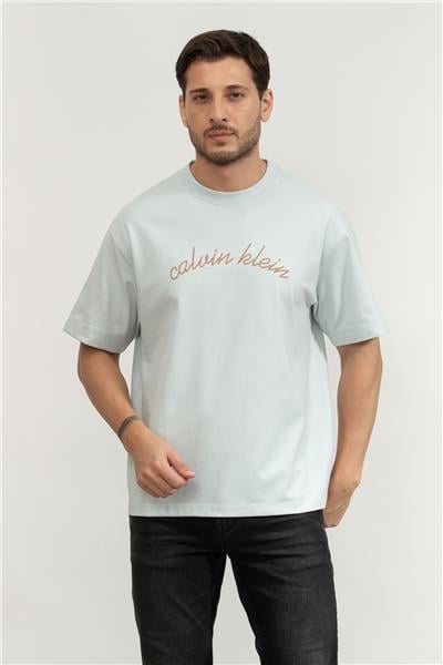 Calvin Klein Erkek Bisiklet Yaka T-Shirt
