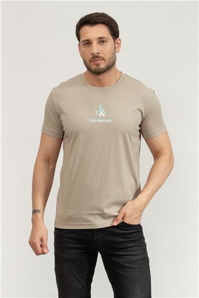 Calvin Klein Erkek Bisiklet Yaka T-Shirt