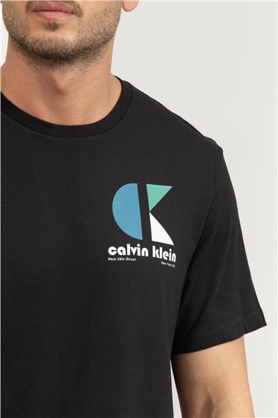 Calvin Klein Erkek Bisiklet Yaka T-Shirt