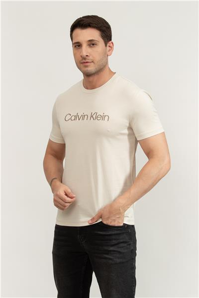Calvin Klein Erkek Bisiklet Yaka T-Shirt