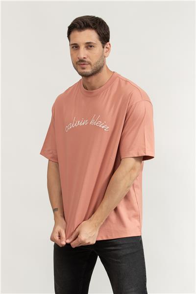 Calvin Klein Erkek Bisiklet Yaka T-Shirt