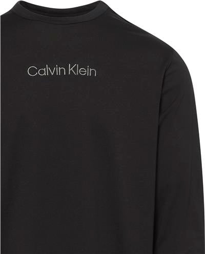 Calvin Klein Erkek Bisiklet Yaka T-Shirt Siyah