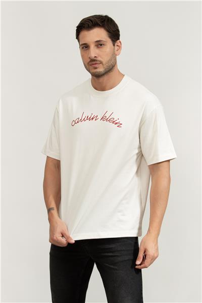 Calvin Klein Erkek Bisiklet Yaka T-Shirt