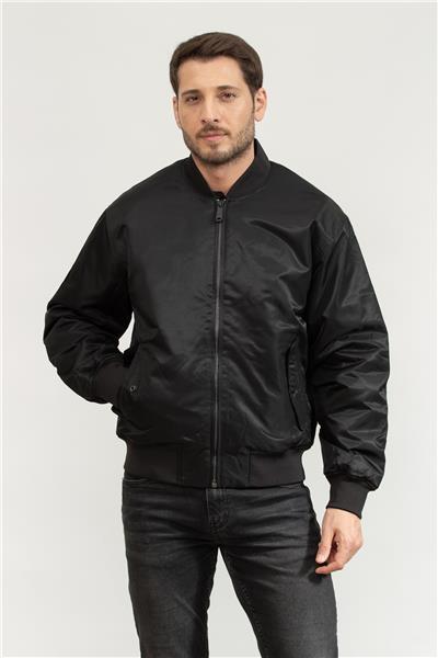Calvin Klein Erkek Bomber Mont Siyah