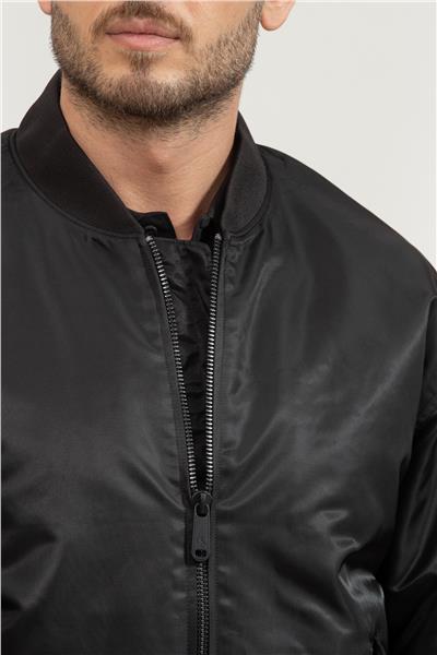 Calvin Klein Erkek Bomber Mont Siyah