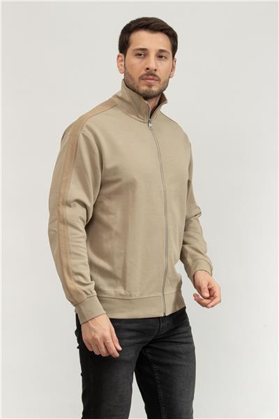 Calvin Klein Erkek Fermuarlı Sweatshirt
