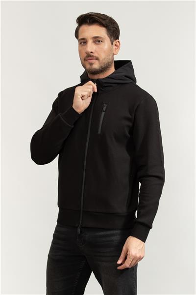 Calvin Klein Erkek Fermuarlı Sweatshirt