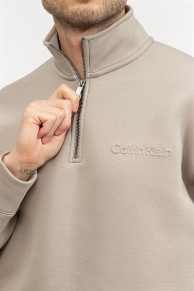 Calvin Klein Erkek Fermuarlı Sweatshirt