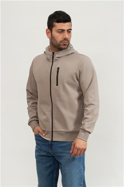 Calvin Klein Erkek Fermuarlı Sweatshirt