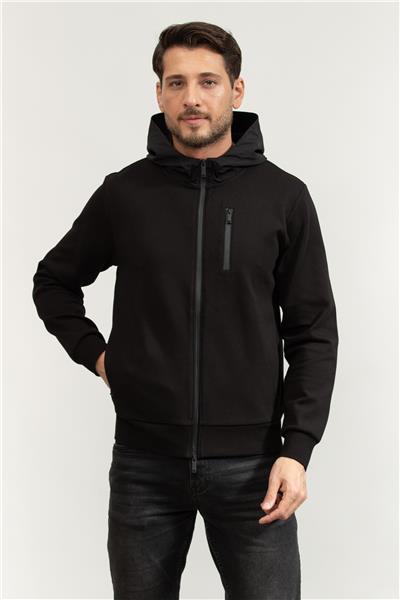 Calvin Klein Erkek Fermuarlı Sweatshirt